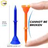 Landa 83mm Mixed Color Plastic Golf Tees