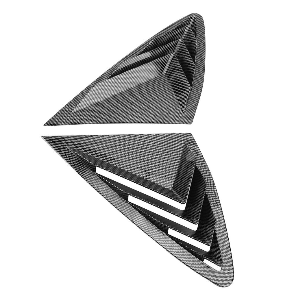 2Pcs Rear Side Window Louver Cover Left Right Rear Window   Vent Scoop Shutter Cover Blind Replacement for GLC   C253 2016-2022