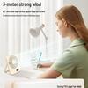 Ultra Quiet USB Rechargeable Mini Desk Fan for Office, Dorm, or Bedroom
