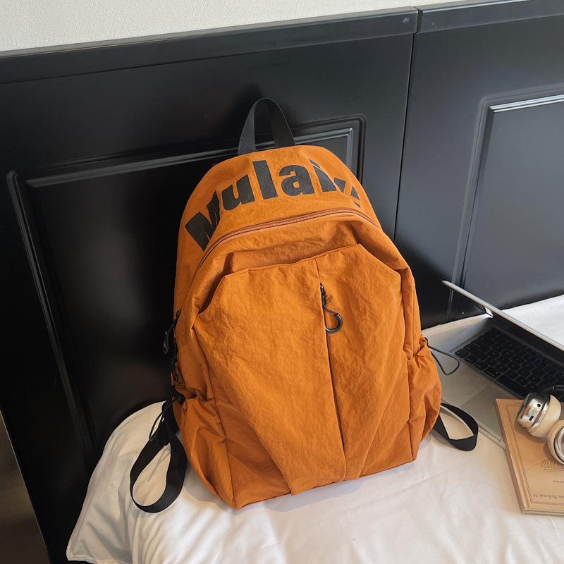 School bag niche lightweight anti-splashing high school students men and women large capacity sports outdoor backpack travel backpack