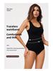 Women's Triangle Bodysuit: Open Crotch, Tummy Control, Waist Cincher, Hip Lift, Push-Up Shapewear