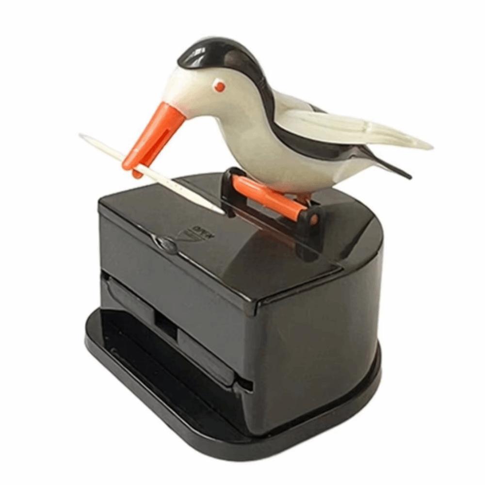 Cute Little Bird Pop-Up Toothpick Box Cartoon Pressing Toothpick Box  Home Furnishing