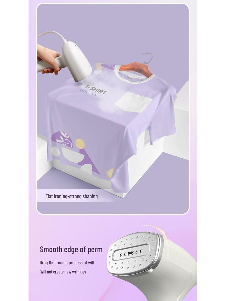 Portable Handheld Garment Steamer for Quick Ironing