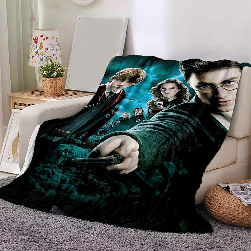 Harry Potter and the Half-Blood Prince Movie Poster PrintPrint Blanket, Soft Blanket For Sofa Office Bed And Travelling Daughter Birthday Gi 130cm×150cm（50in×60in）