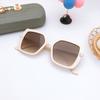 2025 New Square Frame Children's Glitter Cute Sun UV Protection Korean Style Baby Sunglasses Boys And Girls Glasses