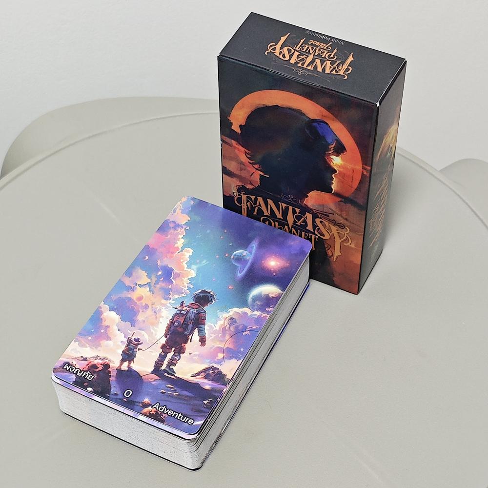 Fantasy Planet Tarot Deck 10,3*6 cm 78 Stück Tarotkarten