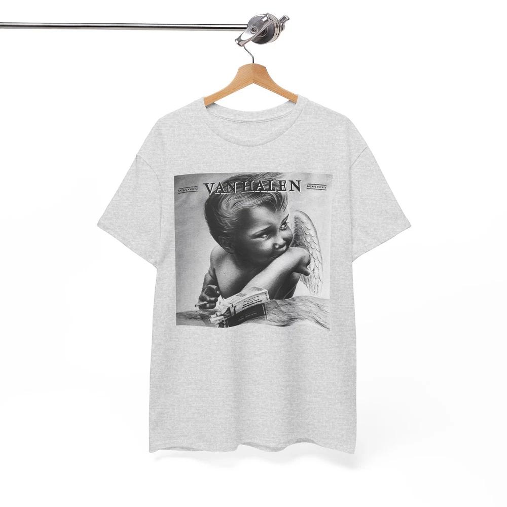 Van Halen T-Shirt, Vintage 80s Music Tee, New 1984 VAN HALEN Unisex Shirt L