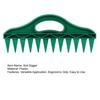 12-Hole Soil Digger Garden Dibber Seeds Spacing Tool Garden Tool for Easy Planting Seeds Raised Bed Planter Box Use