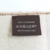 Excellent HERMES Scarf Cazac Chevron Reversible with fringe Brown white cashmere Women Used