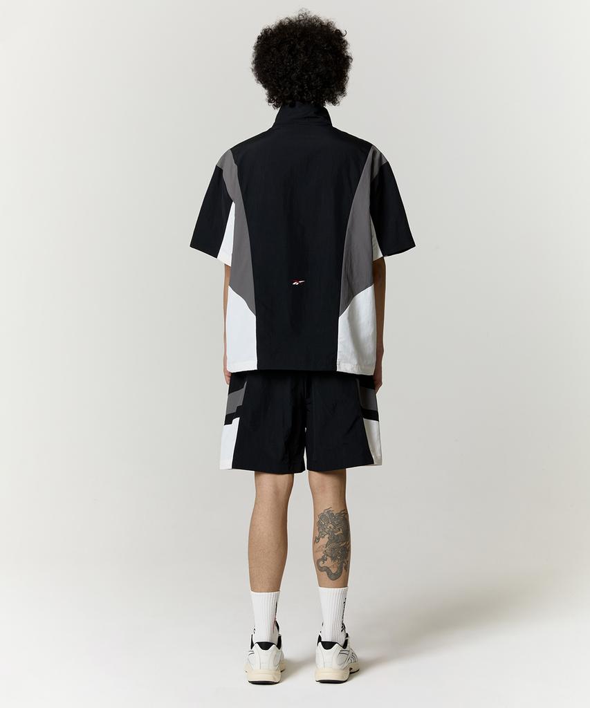 Reebok Dna Short Sleeve Anorak - Black