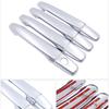 For Mitsubishi Lancer 10 2008 2009 2010 2011 2012 2013 2014 2015 2016 Chrome Door Handle Cover Trim Car Cap Stickers Accessories