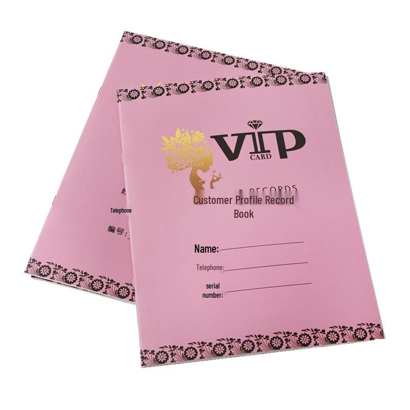 

Beauty Salon Customer Profile & Care Record Notebook