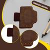Bookmark with Pen Holder Accessory PU Clip Book Journaling Writing Resistant Suitable for Friends