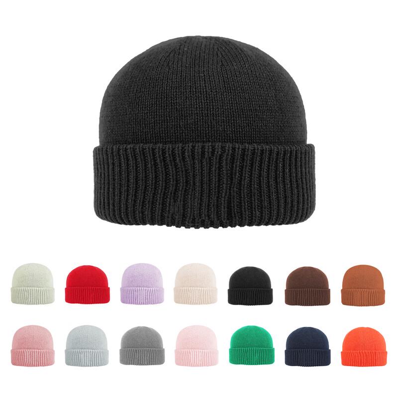 Faux Cashmere Blend Warm Knitted Beanie
