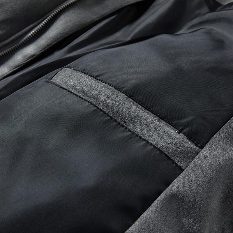 Maoren Men's Winter Thickened Suede Padded Jacket