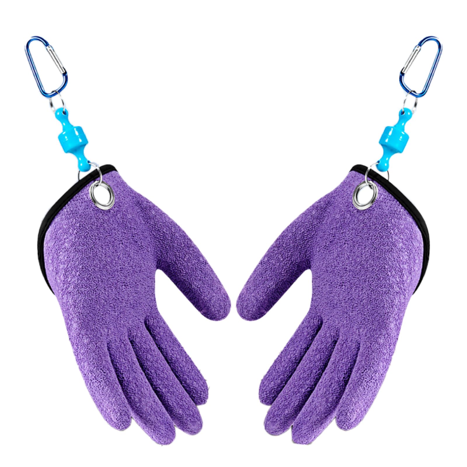 

nijimomo Fishing Gloves with Magnetic Holder, Waterproof, Fish-Catching Gloves, Non-Slip (Set of 1)