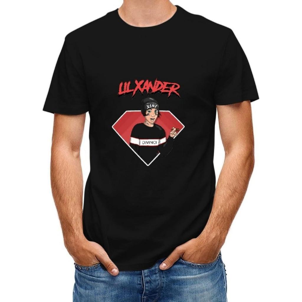 Penqino Lil Xan Men's Short-Sleeve T-Shirt Cotton Crew Neck Casual T-Shirts