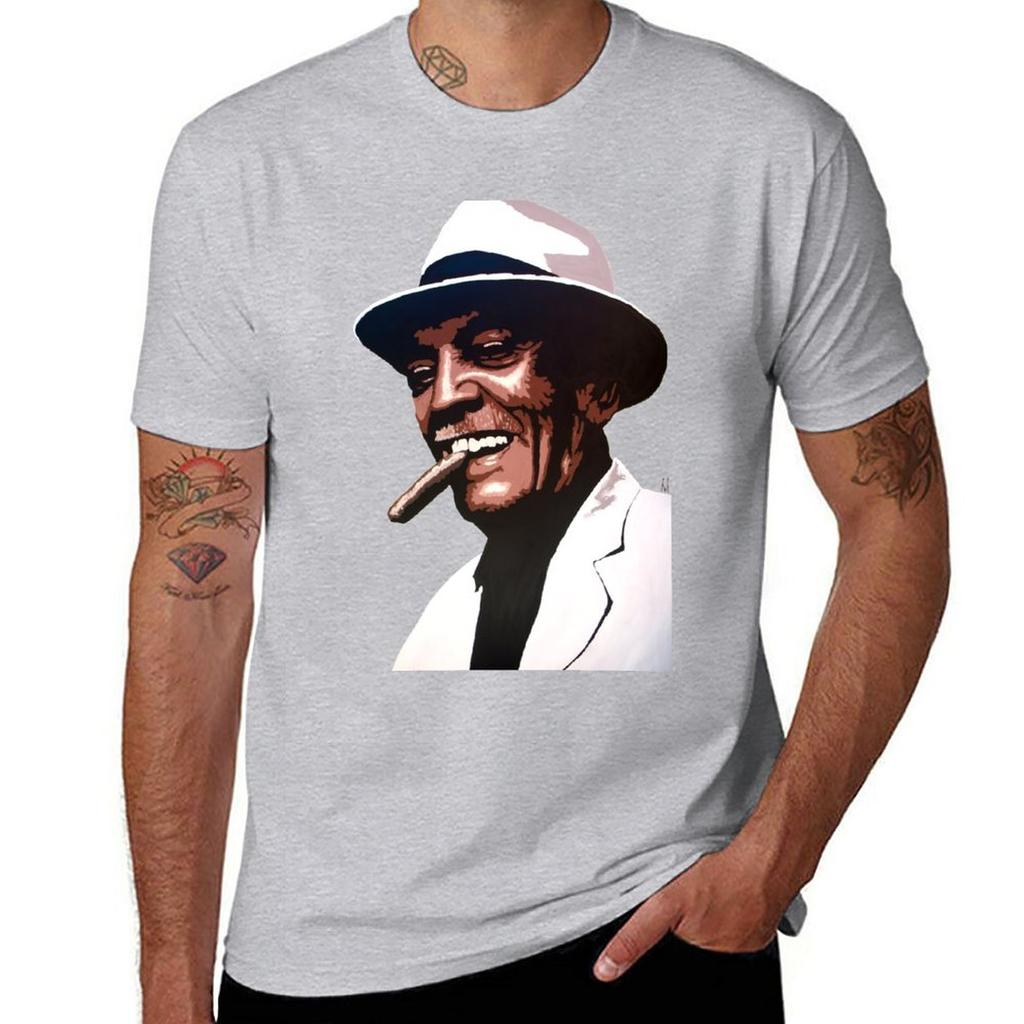 Compay Segundo TShirt Kawaii Clothes Graphics Short Sleeve Tee Sweat T Shirts for Men Graphic