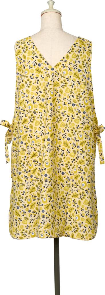Apron Day by Day YELLOW W90 D [Rep] Size Approx. H61.5