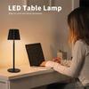 LED Rechargeable Desktop Table Lamp Wireless Touch Sensor Night Light Reading Lamp For Hotel Bar Restaurant Bedroom Decor Light