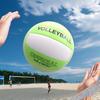 Soft Beach Volleyballs Thickened Official Size 5 Volleyballs Sand Sports PU Ball for Indoor Outdoor Pool, Gym, Training