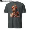 Dackladin Dackel Dachshund In Arabian Attire Oktoberfest T-Shirt Dog Tee