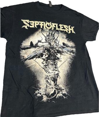 Septicflesh Kapela 2015 Turné Koncert 100% Bavlna Tričko Pánská Trička Horní Část Všechna Trička Tričko Horní Část Unisex 2F1895