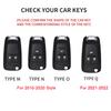 Suede Car Key Case Cover Shell Fob For Buick Encore Envision Gl6 Gl8 Excelle Regal For Chevrolet Cruze Epica Lova Camaro Impala