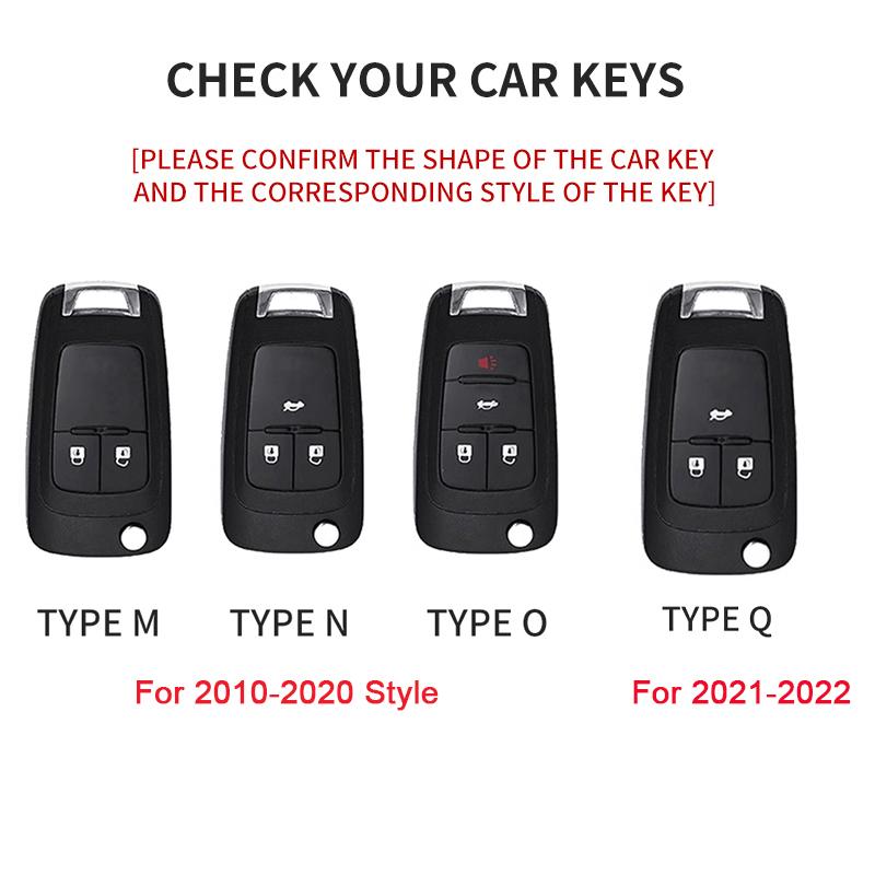 Suede Car Key Case Cover Shell Fob For Buick Encore Envision Gl6 Gl8 Excelle Regal For Chevrolet Cruze Epica Lova Camaro Impala