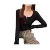 2026 Early Autumn Slimming Long Sleeve T-Shirt for Students