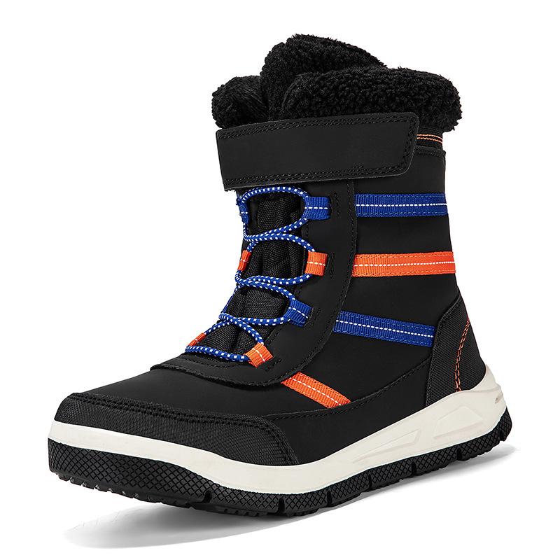 Men s Winter Waterproof Snow Boots - High-Top Velvet-Lined Hiking Shoes for Cold Weather Size 36 Insole 230cm 3650₽