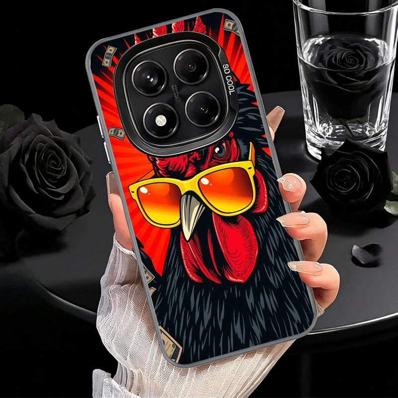 Chicken Hen Rooster Shockproof Phone Case for Xiaomi Redmi Note 15 14 13 12 Pro Plus 11 11S 11T 5G Cover Anti Fall Fundas
