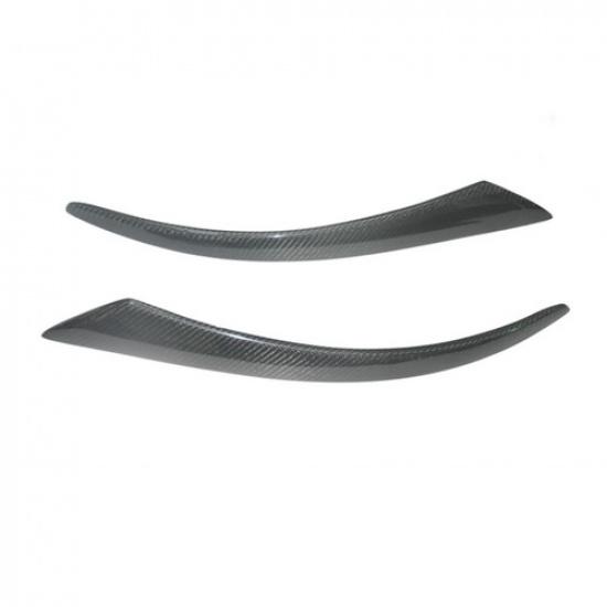 Front Headlight Eyelid Eyebrow Lamp Trim For Volvo S40 V50 2004-2012 2009 2011