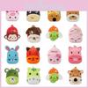 Cute Plush Toddler Kid Backpack With Cartoon Animal Pattern Comfortable For Boys And Girls!