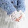 False Sleeves for Cardigans Lace Fake Cuffs Women, Detachable Elastic Wrist Cuffs, Layering Accessories Women Elegant Accessory Sweaters And