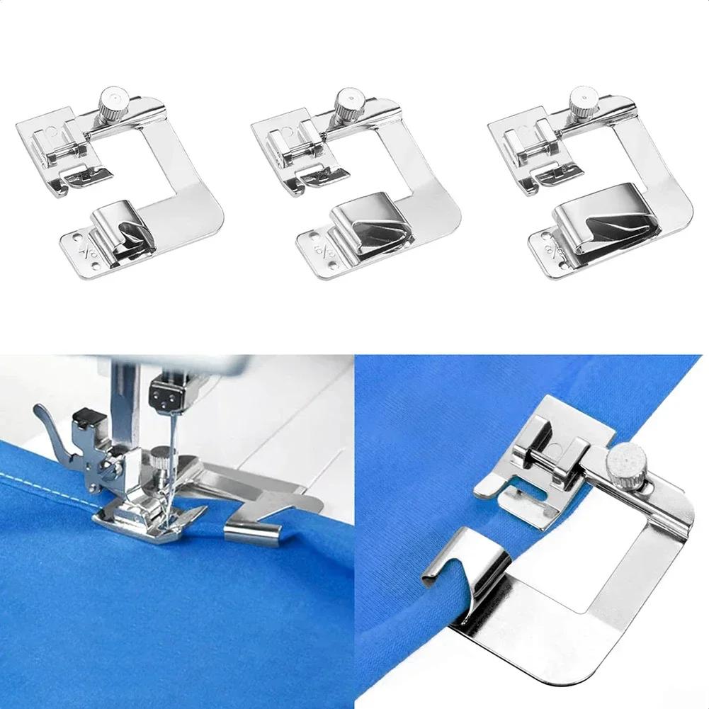 For Blouses For Pants 6mm Rolled Hem Presser Foot Professional Looking Hems Easily Craft Supply Narrow Hem Foot