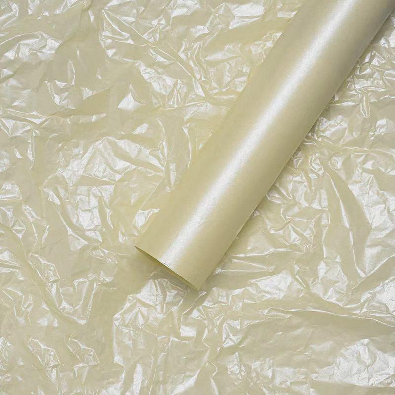 Pearlescent Paper for Fresh Flower Wrapping, High-End Floristry Decor, DIY Base Lining Paper
