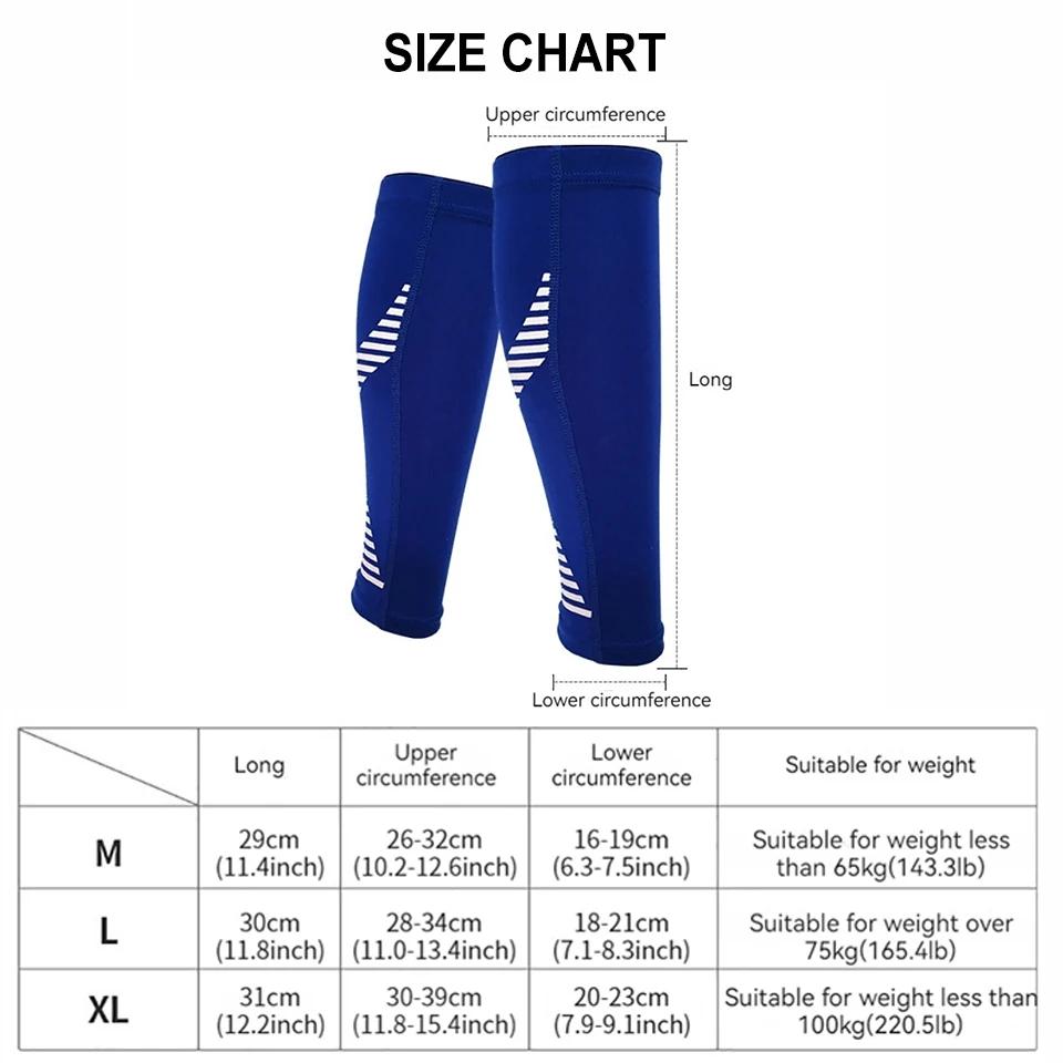 Loogdeel 1Pcs Sport Calf Guard Basketball Volleyball Compression Calf Sleeve Support Elastic Running Football Fitness Leg Warmer