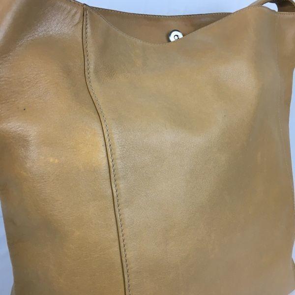 Max Mara Leather One-Shoulder Bag Brown(USED)