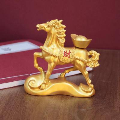 1 sztuka Ozdoby Koń Zodiaku Szczęścia Ozdoby do Domu Salonu Ozdoby Koń Galopujący na Pieniądze Ozdoby Dekoracyjne do Domu