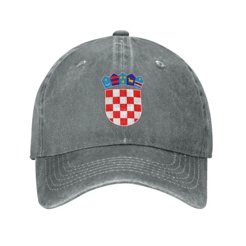 Fashion Cotton Coat Of Arms Of Croatia Baseball Cap Men Women Breathable Dad Hat Sports