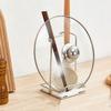 Stainless Steel Pot Lid Rack Non-Tipping Spoon Rest Shelf Modern Spatula Holder  Restaurant
