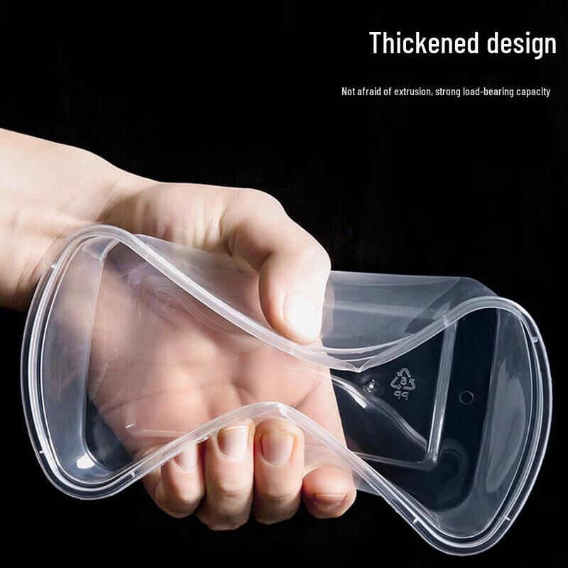 ZLIII Disposable Rectangular 500ml Food Containers