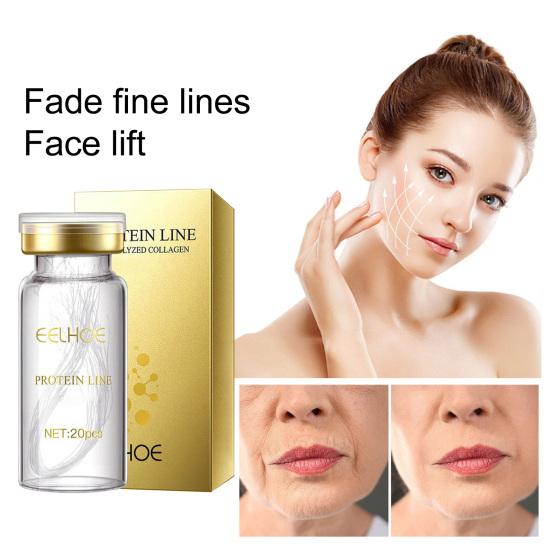 

Набор увлажняющих, укрепляющих, омолаживающих протеиновых нитей для ухода за кожей, против тонких морщин