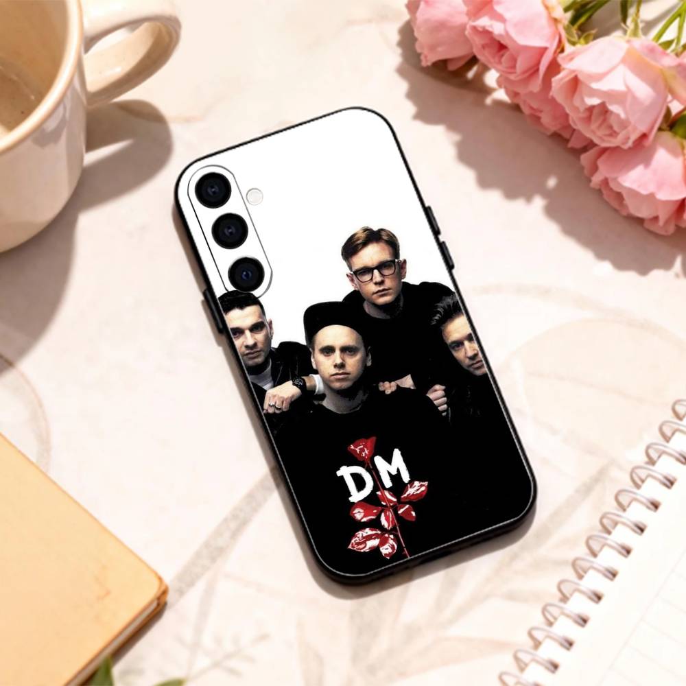 B-Band Depeches M-Modes    phone Case For Samsung Galaxy A73,A72,A71,A70,A53,A52,A51,Others Soft Black Shell