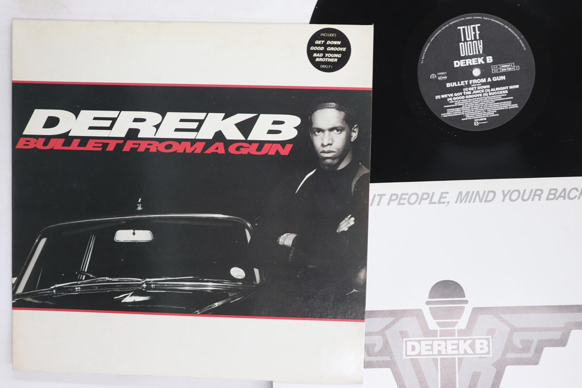 

Виниловая пластинка DEREK B Bullet From A Gun DRKLP1 TUFF AUDIO 1988 UK Rap HipHopRB Б/у