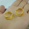 Maths Number Jewelry High Quality for Unisex Titanium Rings Opening Ring Abacus Ring Finger Ring