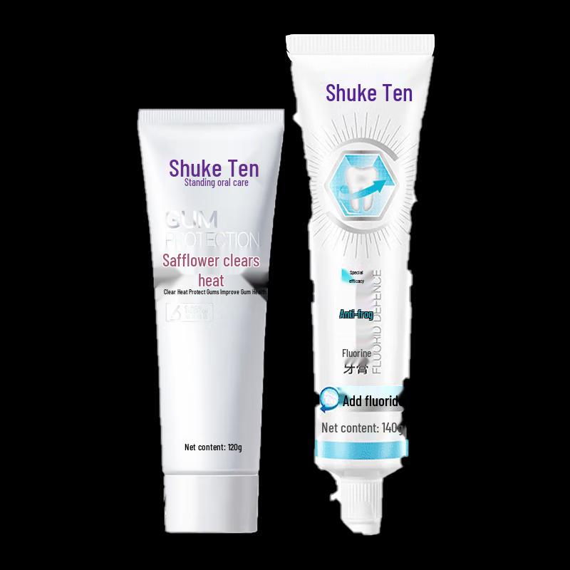 

Shuke Baking Soda & Safflower Toothpaste Bundle