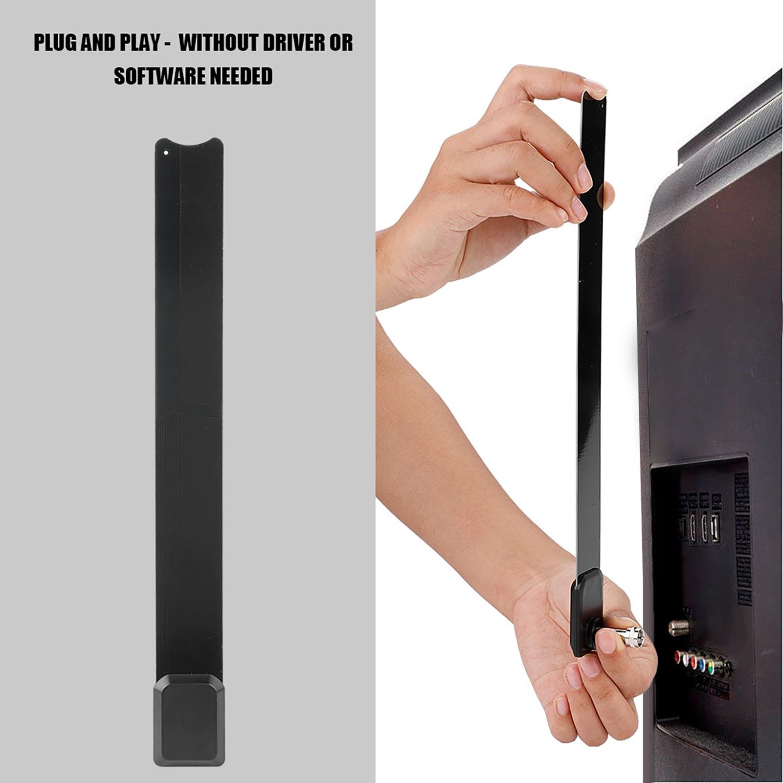 

Антенна TV Key 480p‑1080p HD Цифровая телевизионная антенна с сигналом 100+ бесплатных телеканалов