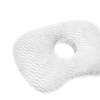 Ear Piercing Pillow Soft Fleece Guard Orthopedic Pillow with Ear Hole for Side Sleepers Office Travel